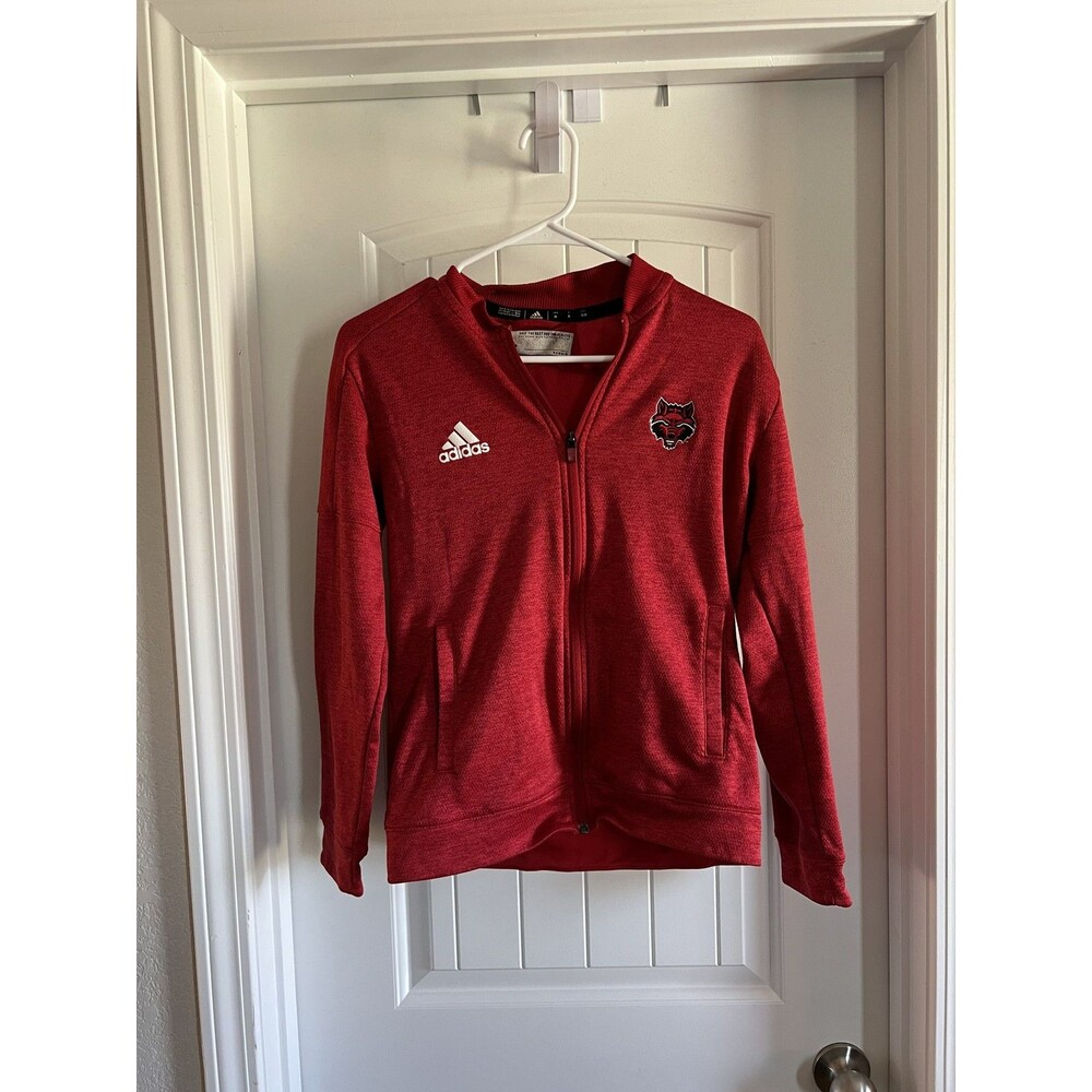 Arkansas State Adidas Women's Red Full-Zip Jacket